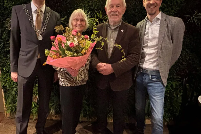 Wagenings erezilver voor Harry Geenen