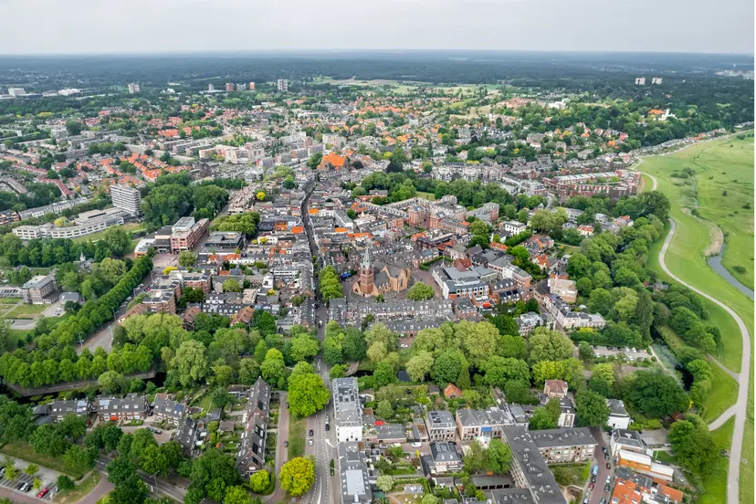 canvasWageningen drone gemeente