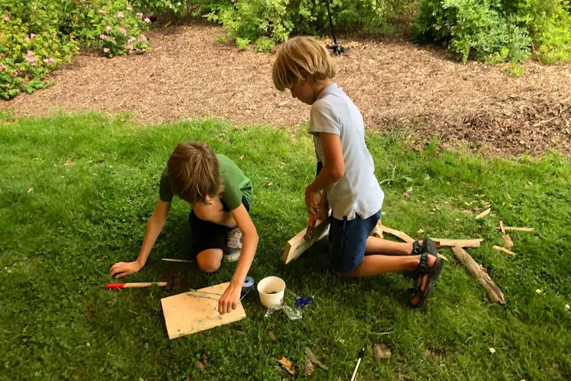 workshop-hout-kinderen Huize zonnevreugd