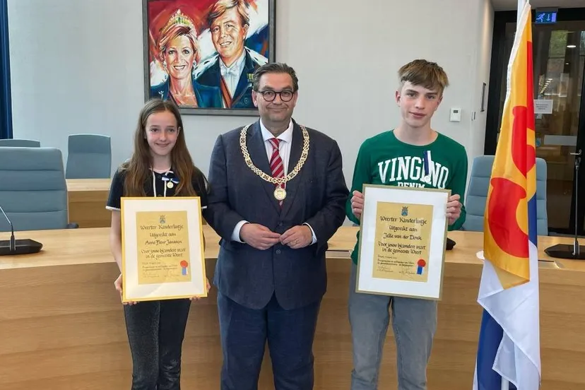 2025.034 Uitreiking kinderlintjes