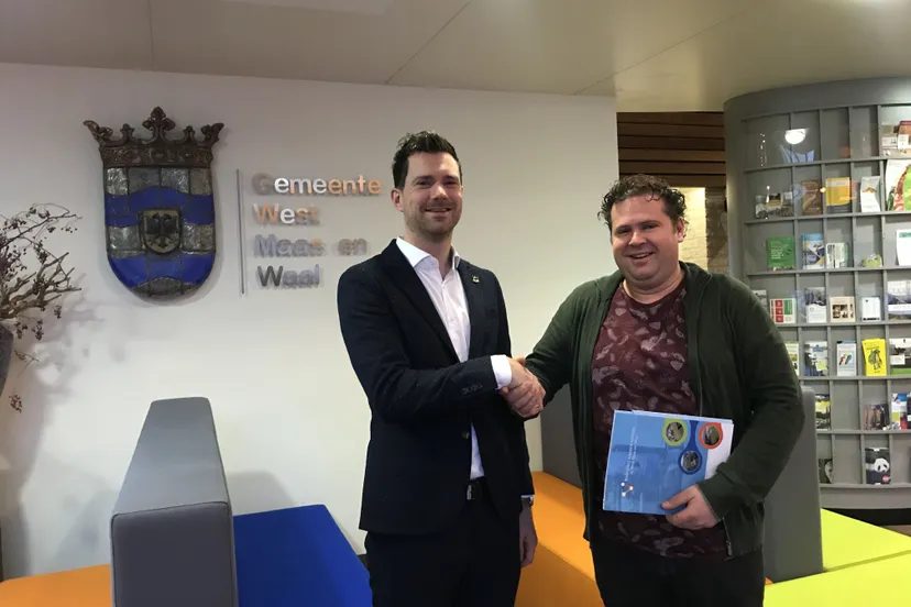 foto niels de weijert met sander bos