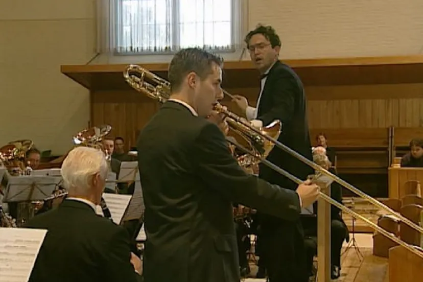 harmonie wamel juren van reijen en dirigent willem van zee