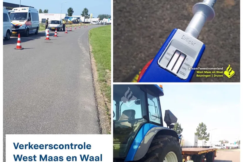 verkeerscontrole politie