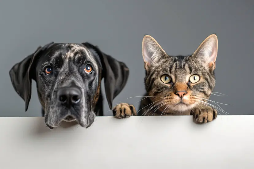 Hond en kat Zamonelli Pixabay