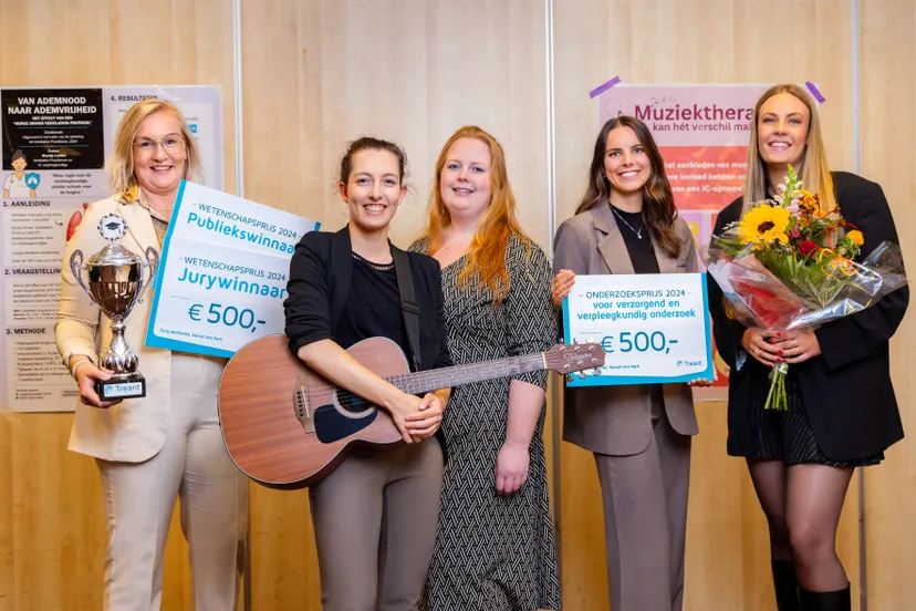 maartje lenten daniek abel jody naber en susan blokzijl winnen treant wetenschaps en onderzoeksprijs