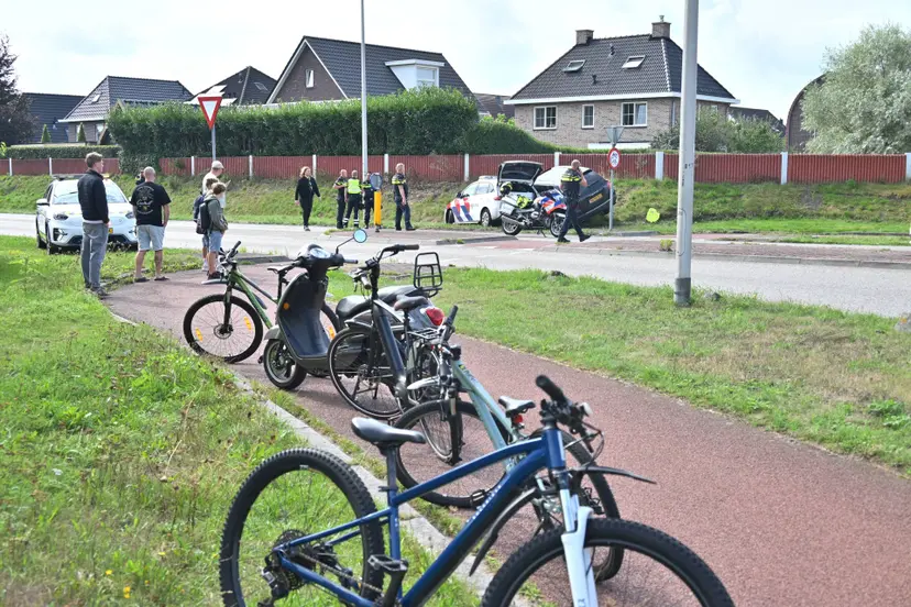 pn02092026 Meppel Achtervolging strandt op rotonde1
