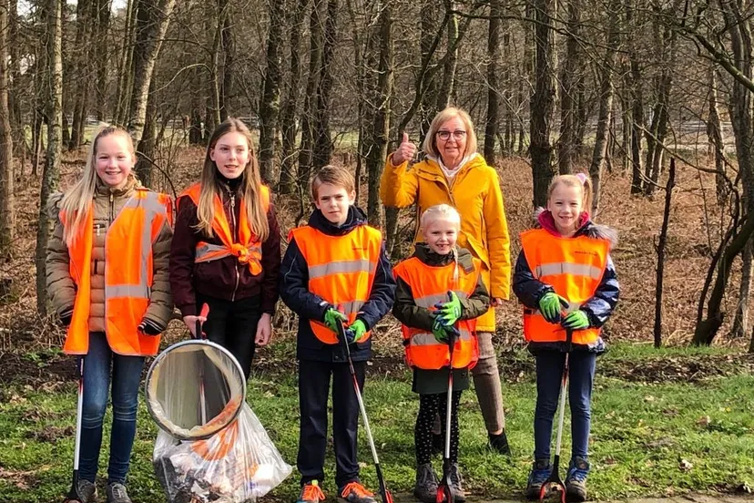 burgemeester en schoonmakers