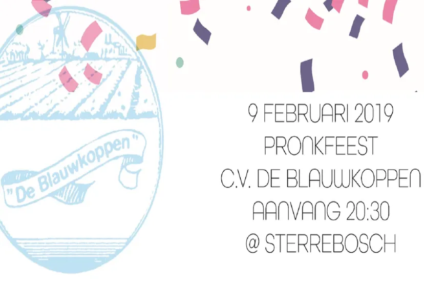 carnaval pronkfeest blauwkoppen