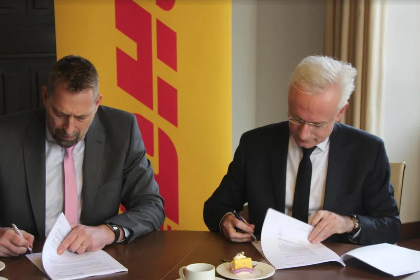 dhl en gemeente wijchen
