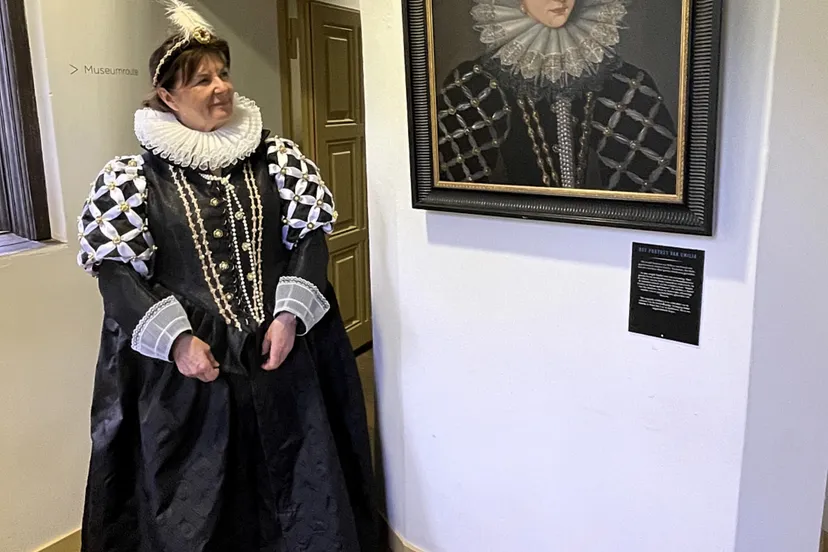 emilia en portret staand