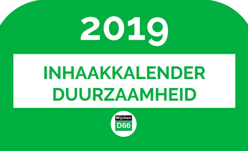 inhaakkalender