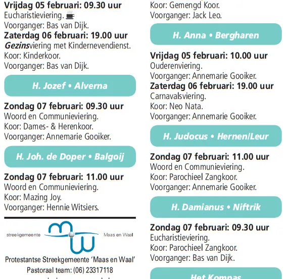 kerkberichten wijchen 030216