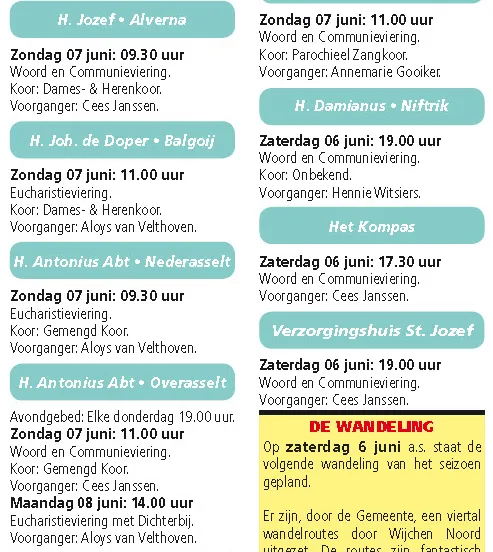 kerkberichten wijchen 030615