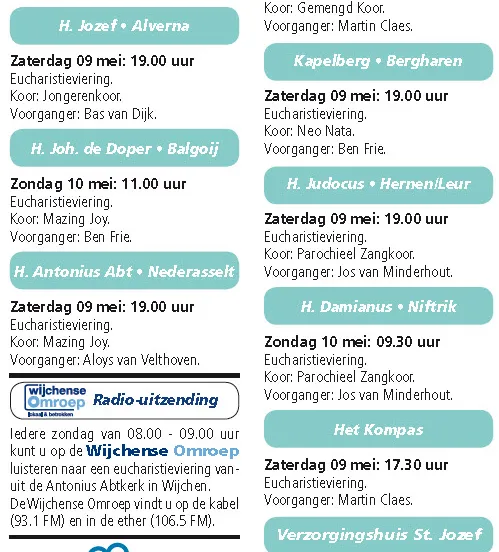 kerkberichten wijchen 060515