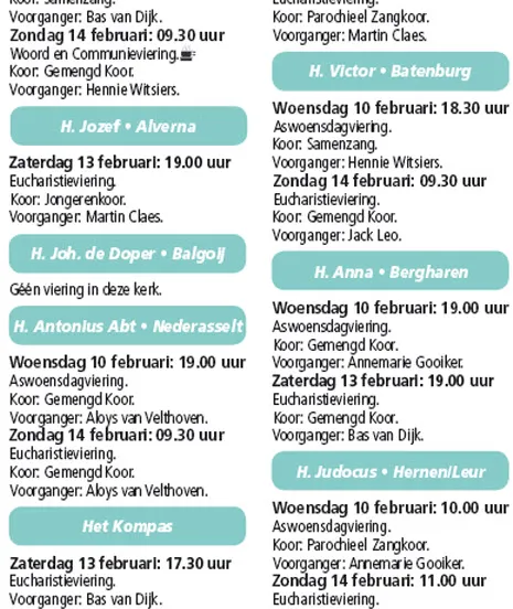 kerkberichten wijchen 100216