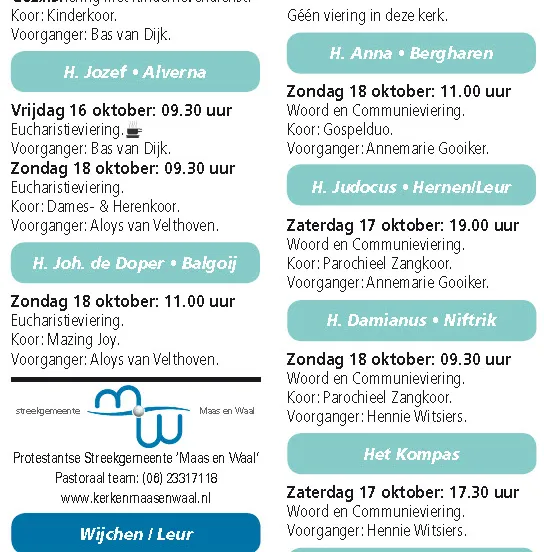 kerkberichten wijchen 141015