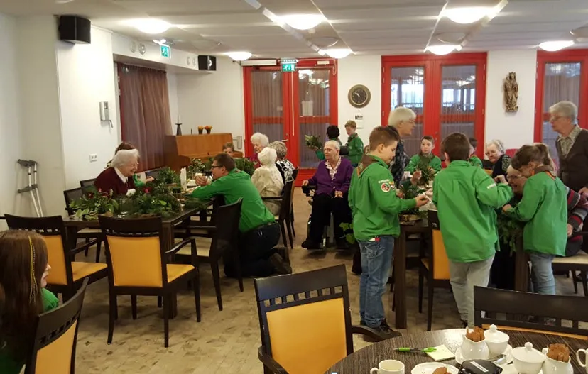 kerststukjes scouiting alverna 00