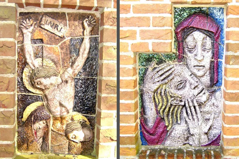 kruiswegstaties bergharen fotor