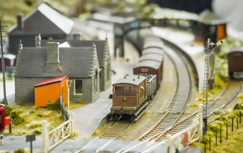 modeltreinen