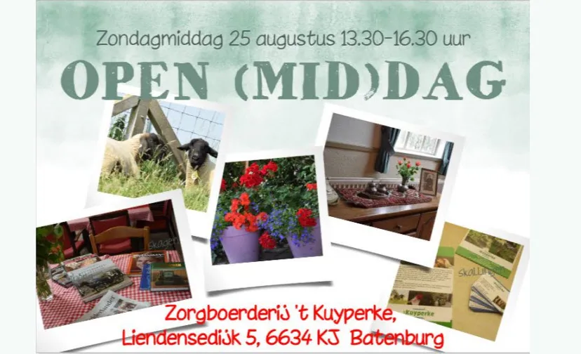 open middag zorgboerderij kuyperke