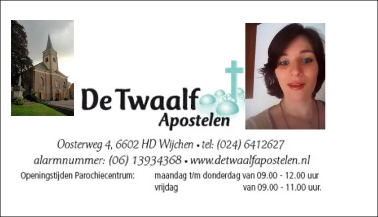 parochie twaalf apostelen en marieke drent