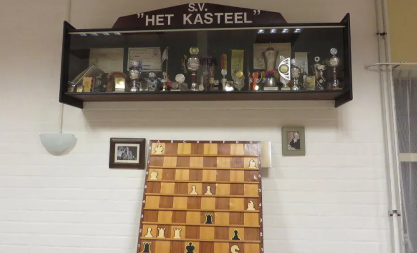 schaakvereniging het kasteel 80 jaar