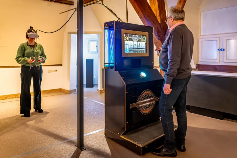 vr game schatkamers van gld in museum kasteel wijchen