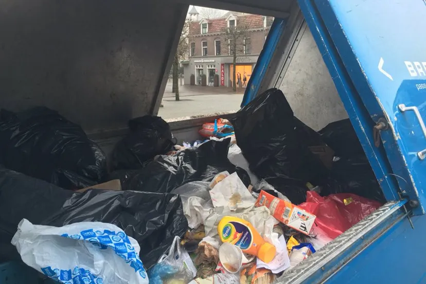 zwerfafval centrum wijchen