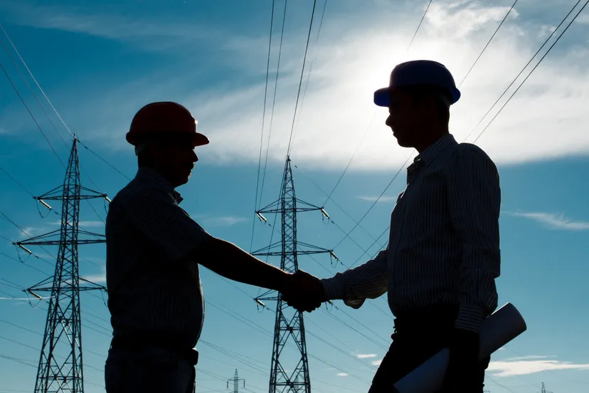 Energiecafé, netcongestie (Stockfoto site)