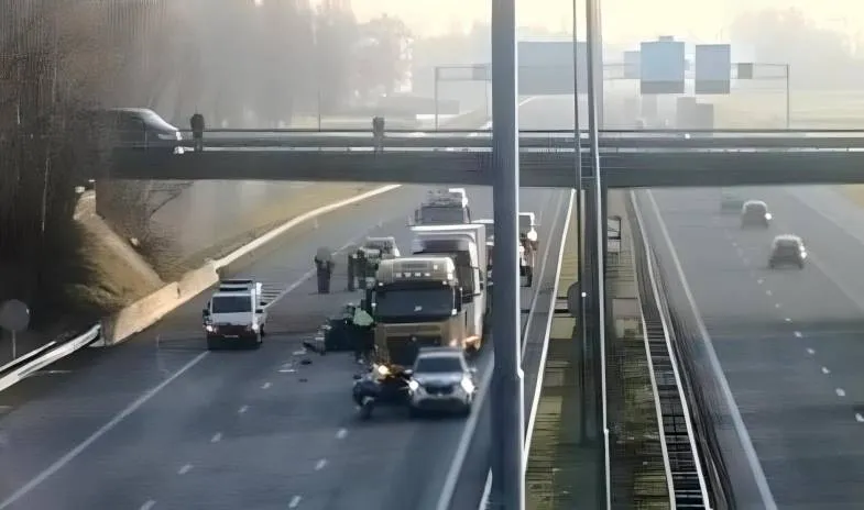 Ongeval A73 Rijkswaterstaat 2026-01-20 om 11