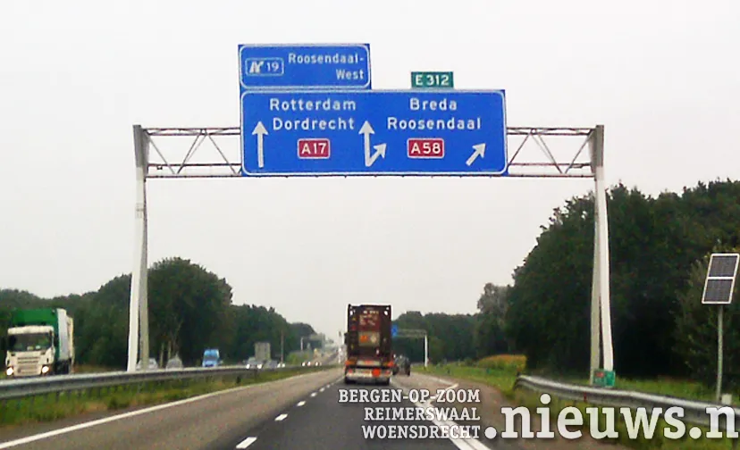 a58 afslag roosendaal breda 001h