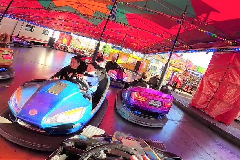 kermis sint lucasplein hoogerheide botsautos