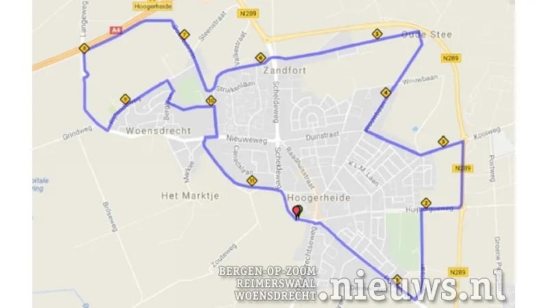 parcours nk wielrennen 30juni en 1juli 2018