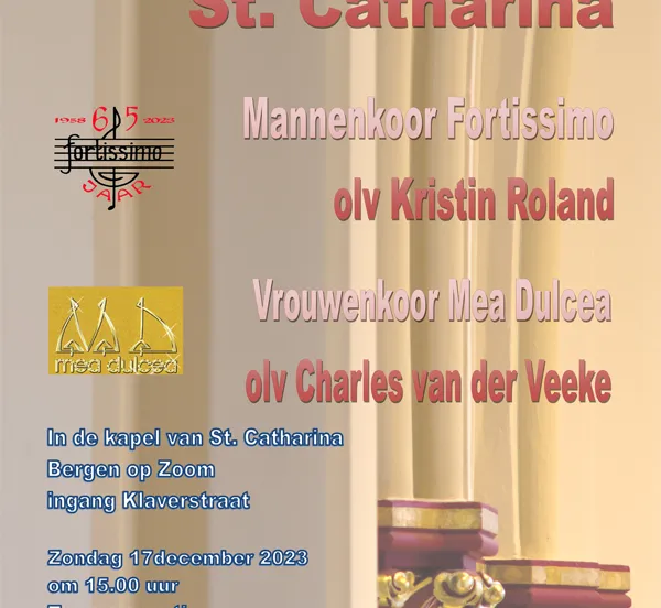 poster kerstconcert 2023