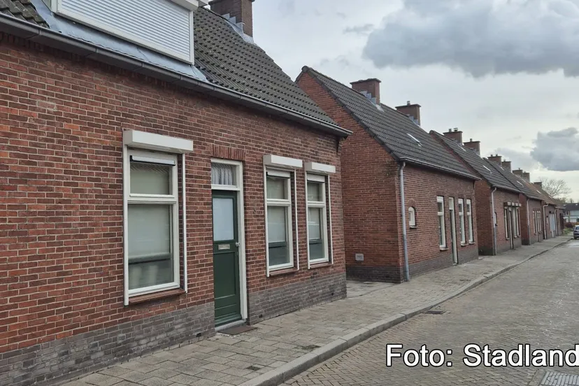 straatbeeld dwarsstraat