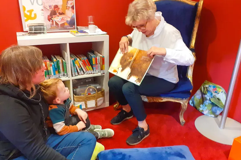 bwb voorlezen in de bieb