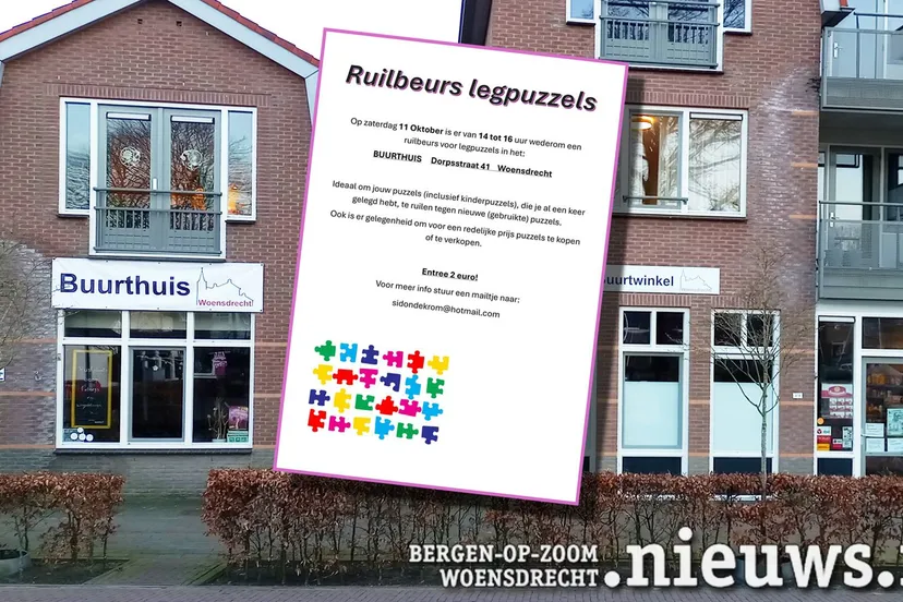 puzzelruilbeurs buurthuis 11 oktober 2025