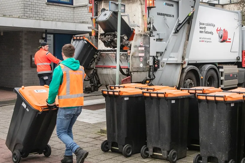 afvalbakken legen hvc