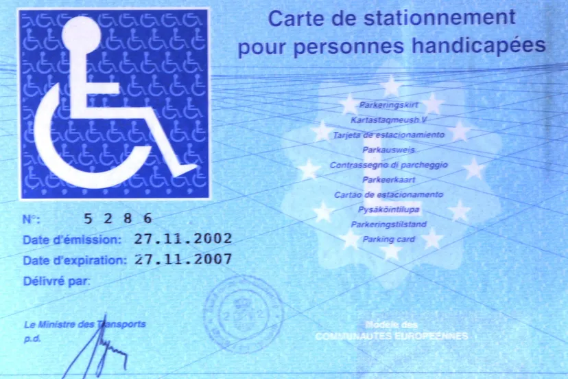 autorisation de stationnement