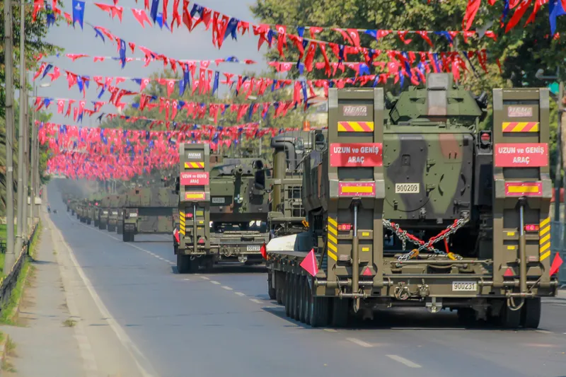 militaire parade ankara