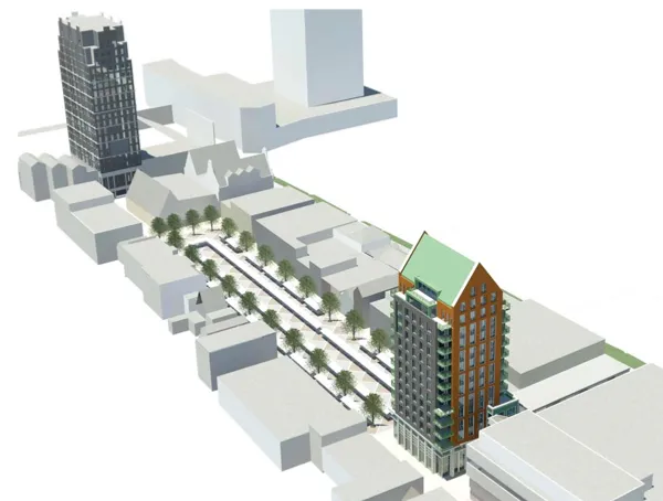 rozengrachttoren plan