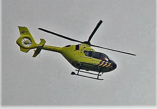 traumaheli in actie