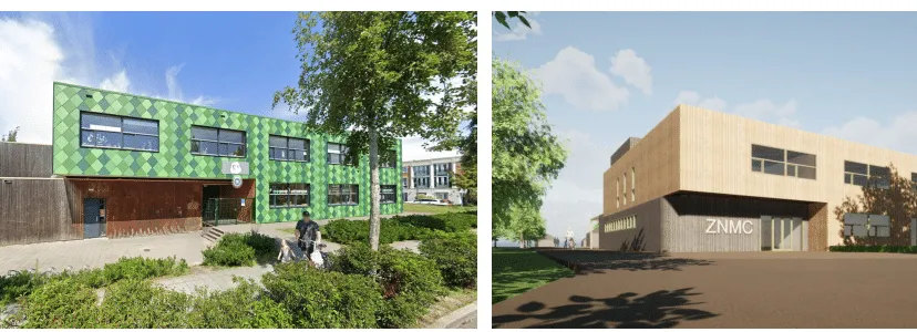 Oude-schoolgebouw-De-Octant-en-het-ontwerp-van-het-ZNMC