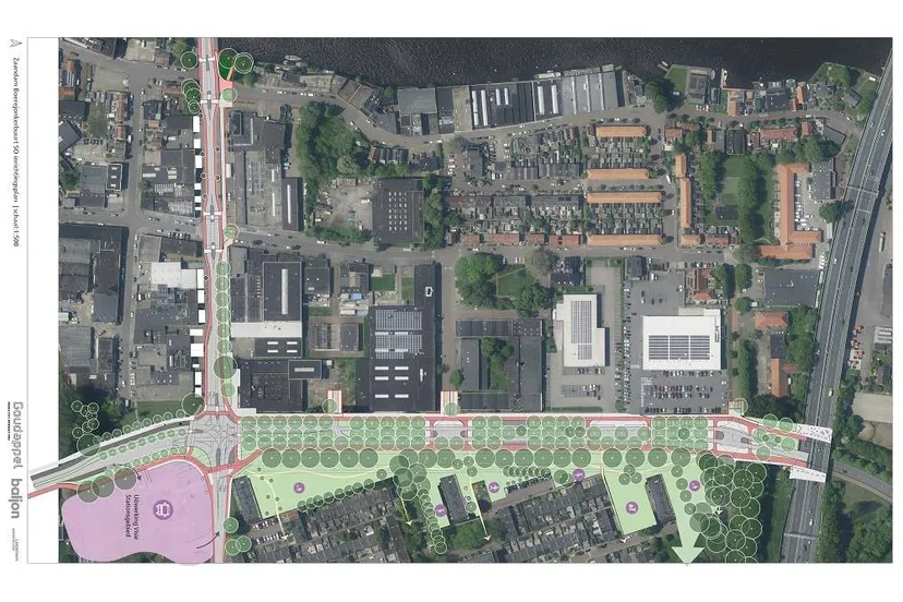 Schetsontwerp-Herinrichting-wegen-Kogerveldwijk