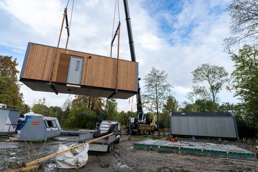 plaatsing kleine huizen