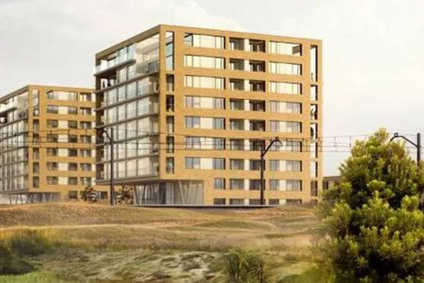 artist impression bedrijventerrein nieuw noord zandvoort gemeente zandvoort