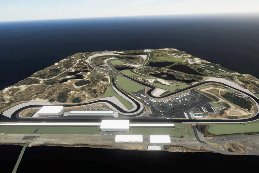 artist impression verbouwde circuit zandvoort volker wessels aangeleverd