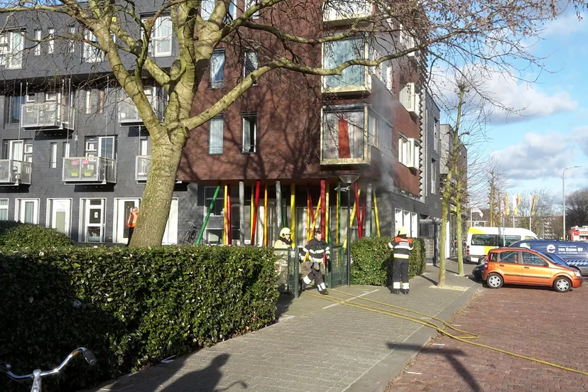 beginnende brand bij kontext aan de flemingstraat jaap koper