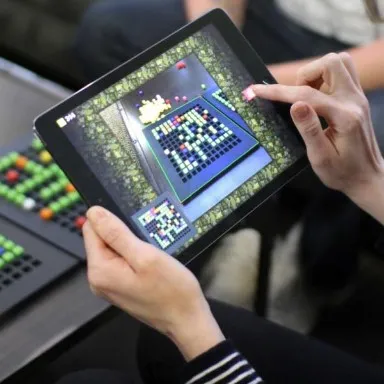 bloxels builder hoort bij persbericht bibliotheek haarlem schalkwijk en bibliotheek zandvoort