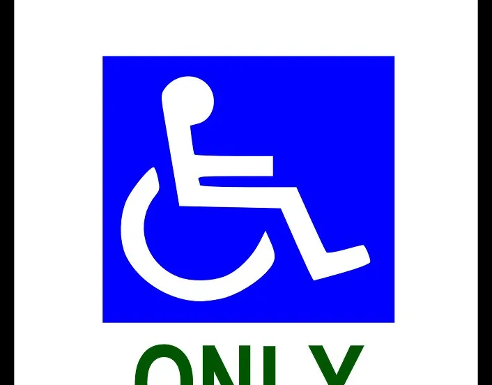 gehandicapte parkeerplaatsen pixabay